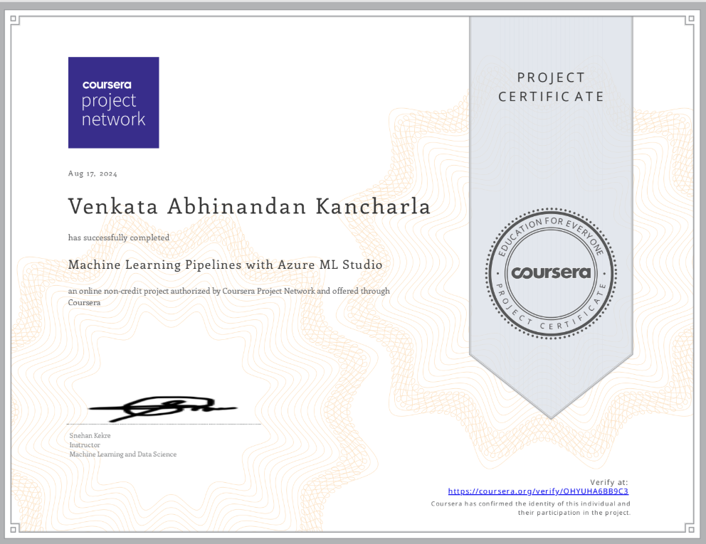 Certification 13